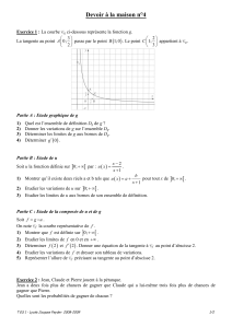 Devoir à la maison n°4