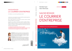 Savoir rédiger le courrier d`entreprise