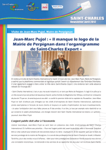 Jean-Marc Pujol : « Il manque le logo de la Mairie de Perpignan