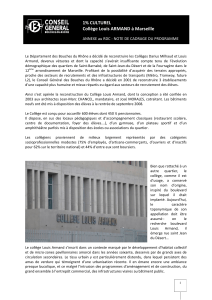 Collège Louis Armand Marseille pdf - Ministère de la Culture et de la