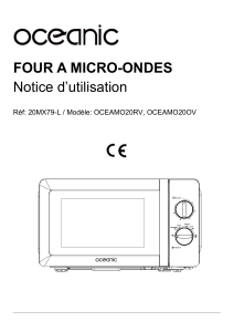 FOUR A MICRO-ONDES Notice d`utilisation