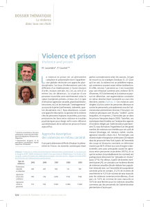 Violence et prison