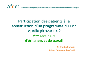 Intervention Brigitte SANDRIN - AFDET