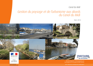 Gestion du paysage et de l`urbanisme aux