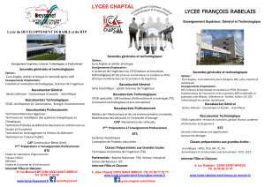 flyer commun lycées 2017 - Lycée RABELAIS SAINT BRIEUC