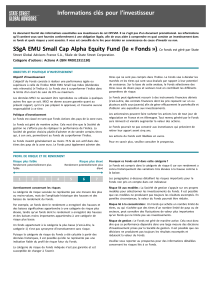 SSgA EMU Small Cap Alpha Equity Fund A Shares