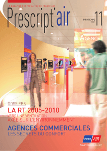 la rt 2005-2010 agences commerciales