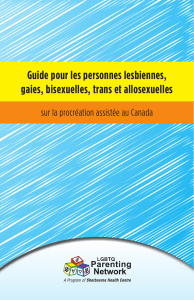 Guide pour les personnes lesbiennes, gaies, bisexuelles, trans et