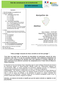 Montpellier-de- Médillan - Observatoire Régional de l