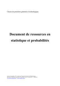 Document de ressources en statistique et probabilités