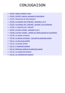conjugaison - WordPress.com
