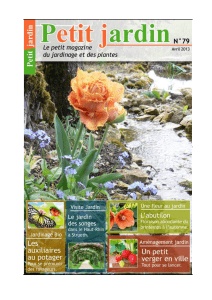 Magazine Petit Jardin - Graines-et