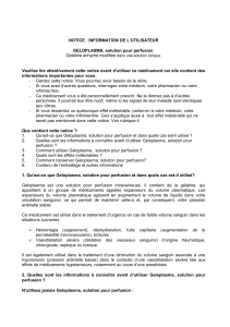 NOTICE : INFORMATION DE L`UTILISATEUR