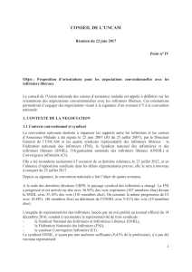 CONSEIL DE L’UNCAM