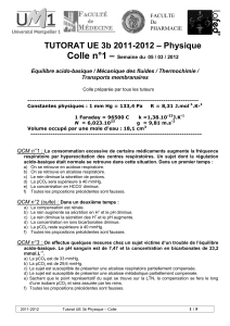 – Colle n°1 – Physique