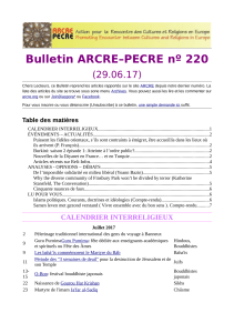 Bulletin ARCRE–PECRE nº 220  (29.06.17)