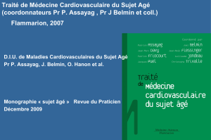 Traité de Médecine Cardiovasculaire du Sujet Agé