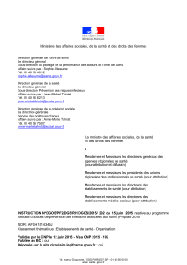 Ministère des affaires sociales, de la santé et des droits...