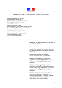 Ministère des affaires sociales, de la santé et des droits...
