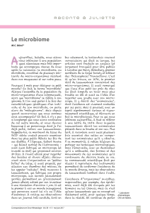 A Le microbiome