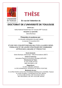 DOCTORAT DE L'UNIVERSITÉ DE TOULOUSE En vue de l'obtention du