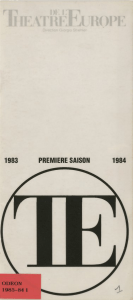 1983 PREMIERE SAISON 1984