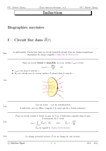 Induction Biographies succintes (t) B