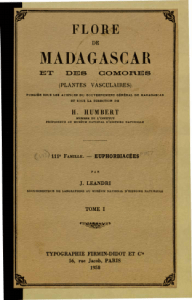 MADAGASCAR % FLORE ftL