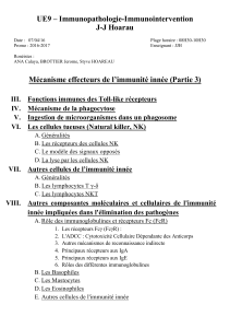 UE9 – Immunopathologie-Immunointervention J-J Hoarau