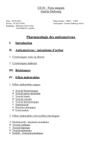 Pharmacologie des anticancereux (word)
