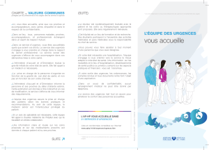 ChARtE  (SUItE) vaLEURS CommUNES