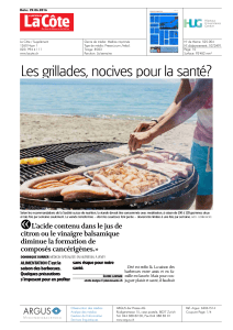 Les grillades, nocives pour la santé ?