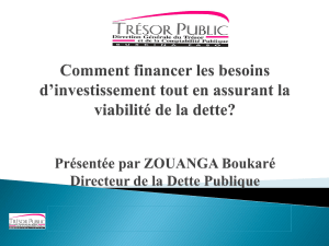 Presentation, Mr. Boukare Zouanga, Burkina Faso