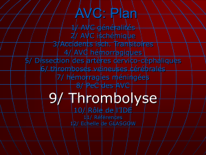 La thrombolyse