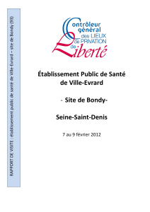 Établissement Public de Santé de Ville-Evrard Seine-Saint-Denis