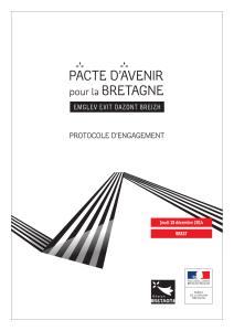 Protocole d’engagement Jeudi 18 décembre 2014 Brest PRÉFET