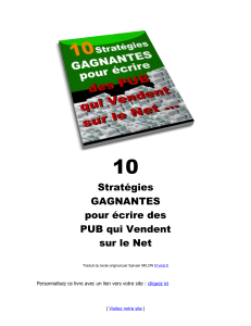 10 Stratégies GAGNANTES pour écrire des
