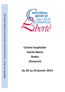 Centre hospitalier Sainte-Marie Rodez