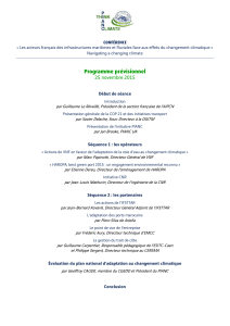Programme conférence PIANC