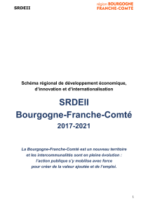 SRDEII Bourgogne-Franche-Comté 2017-2021