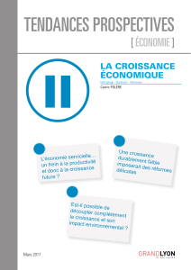 Tendances prospecTives [ ] économie