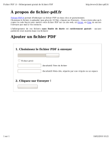 À propos de ﬁchier-pdf.fr -pdf.fr/
