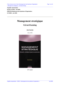 management strategique