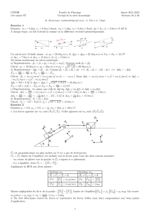 USTHB Faculté de Physique Année 2011-2012 1ère année ST