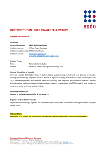 HOST INSTITUTION - ESDO TRAINEE FELLOWSHIPS  General Information www.imad-nantes.org
