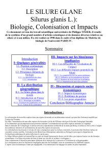 biologie colonisation et impact