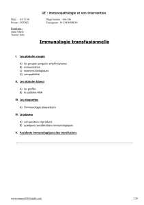 UE : Immunopathologie et non-intervention