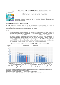 Panorama de la santé 2011 : Les indicateurs de l’OCDE