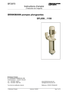 BF2870 Instructions d’emploi  BRINKMANN pompes plongeantes