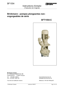 BF1554 Instructions d’emploi  Brinkmann - pompes plongeantes non-